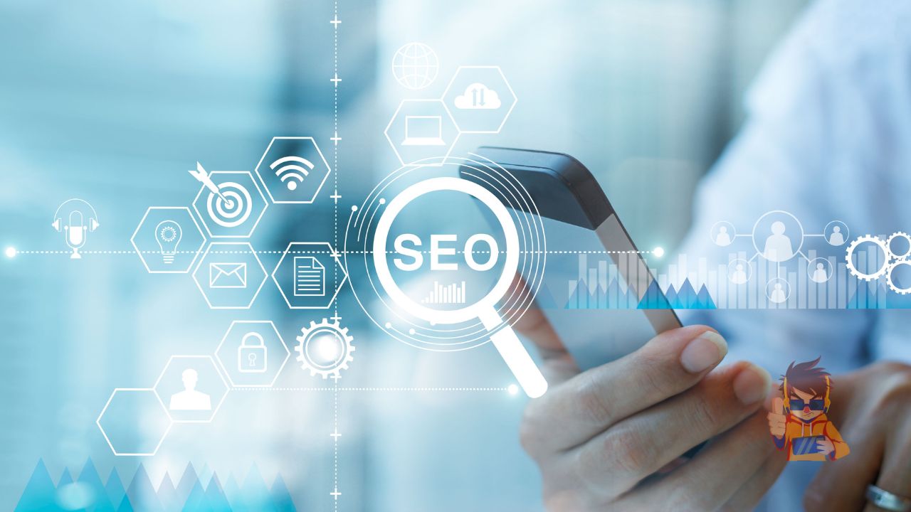 A user activating voice search on a mobile device, highlighting voice search optimization.