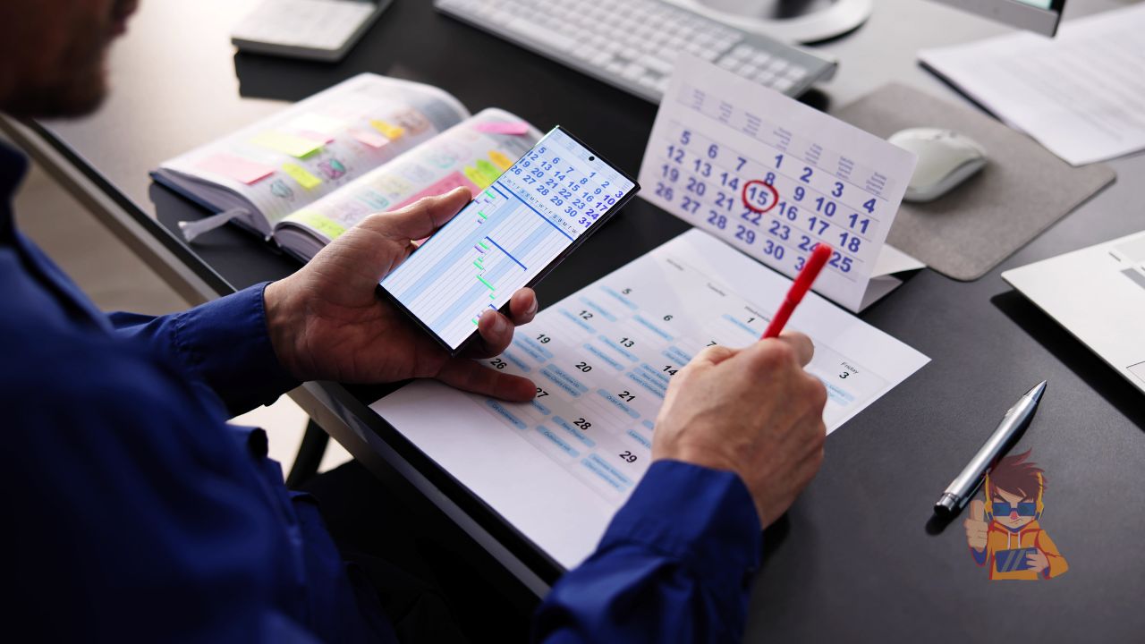 Smart calendars and scheduling tools optimizing workflow efficiency