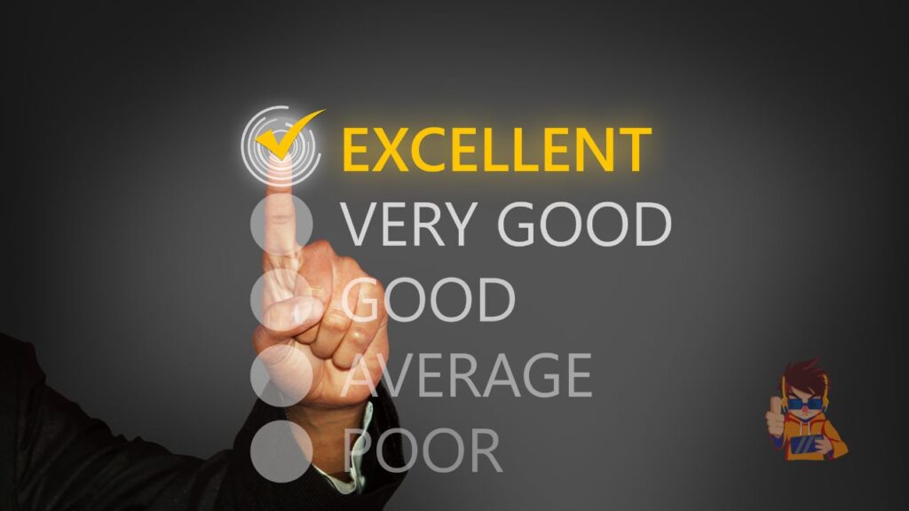 Positive customer reviews on social media