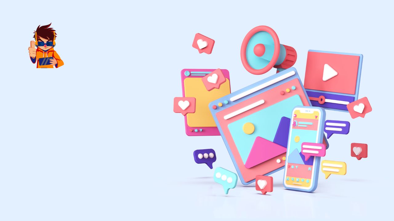 Top Trends in Digital Marketing Stay Ahead of the Competition in 2024 Digital marketing trends 2024 with icons representing AI, influencer marketing, social media, and data analytics.