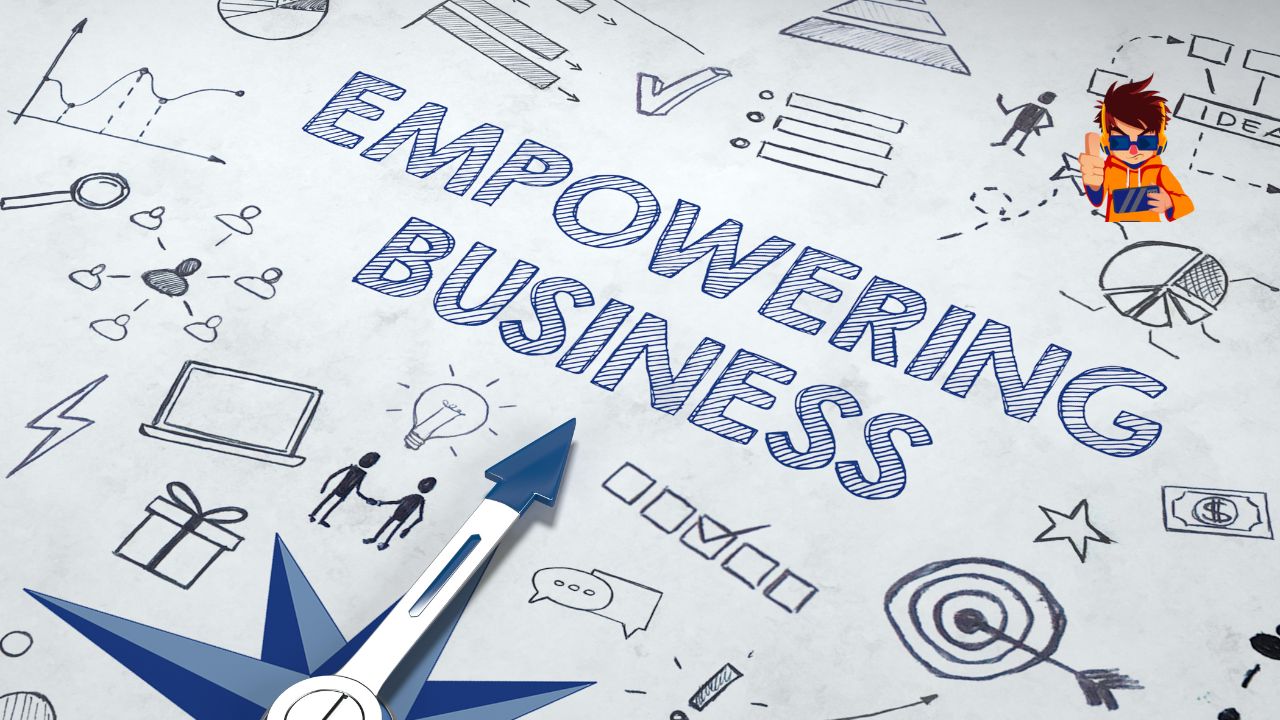 Max for All How iMaxDigital Empowers Businesses of Any Size Image of a diverse group of business owners working on digital solutions provided by iMaxDigital.